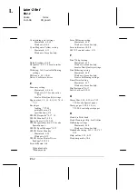 Предварительный просмотр 284 страницы Epson 1520 - Stylus Color Inkjet Printer User Manual