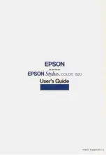 Предварительный просмотр 290 страницы Epson 1520 - Stylus Color Inkjet Printer User Manual