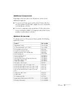 Preview for 13 page of Epson 1705C - PowerLite XGA LCD Projector User Manual