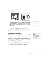 Preview for 19 page of Epson 1705C - PowerLite XGA LCD Projector User Manual