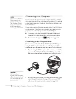 Preview for 36 page of Epson 1705C - PowerLite XGA LCD Projector User Manual