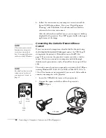 Preview for 38 page of Epson 1705C - PowerLite XGA LCD Projector User Manual