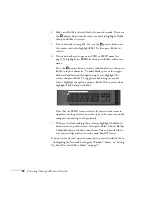 Preview for 52 page of Epson 1705C - PowerLite XGA LCD Projector User Manual