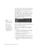 Preview for 58 page of Epson 1705C - PowerLite XGA LCD Projector User Manual