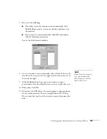 Preview for 109 page of Epson 1705C - PowerLite XGA LCD Projector User Manual