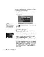 Preview for 122 page of Epson 1705C - PowerLite XGA LCD Projector User Manual