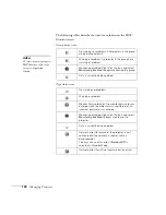 Preview for 136 page of Epson 1705C - PowerLite XGA LCD Projector User Manual