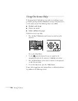 Preview for 154 page of Epson 1705C - PowerLite XGA LCD Projector User Manual