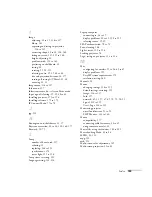 Preview for 193 page of Epson 1705C - PowerLite XGA LCD Projector User Manual