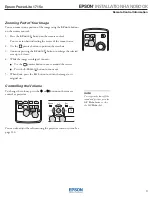 Предварительный просмотр 4 страницы Epson 1715C - PowerLite XGA LCD Projector Installation Handbook