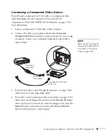 Предварительный просмотр 47 страницы Epson 1735W - PowerLite WXGA LCD Projector User Manual