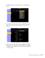 Предварительный просмотр 87 страницы Epson 1735W - PowerLite WXGA LCD Projector User Manual