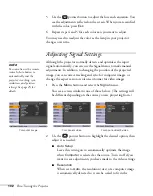 Предварительный просмотр 102 страницы Epson 1735W - PowerLite WXGA LCD Projector User Manual