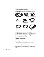 Preview for 12 page of Epson 1815p - PowerLite XGA LCD Projector User Manual