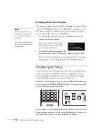 Preview for 20 page of Epson 1815p - PowerLite XGA LCD Projector User Manual