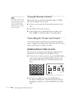 Preview for 30 page of Epson 1815p - PowerLite XGA LCD Projector User Manual