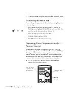 Preview for 34 page of Epson 1815p - PowerLite XGA LCD Projector User Manual