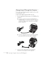 Preview for 48 page of Epson 1815p - PowerLite XGA LCD Projector User Manual