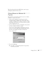 Preview for 149 page of Epson 1815p - PowerLite XGA LCD Projector User Manual