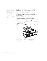 Preview for 156 page of Epson 1815p - PowerLite XGA LCD Projector User Manual