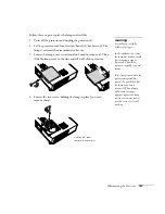 Preview for 157 page of Epson 1815p - PowerLite XGA LCD Projector User Manual