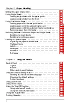 Предварительный просмотр 11 страницы Epson 2070 - LQ B/W Dot-matrix Printer User Manual