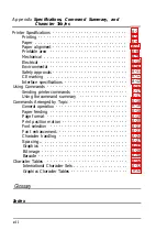 Предварительный просмотр 13 страницы Epson 2070 - LQ B/W Dot-matrix Printer User Manual