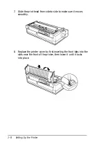 Предварительный просмотр 25 страницы Epson 2070 - LQ B/W Dot-matrix Printer User Manual