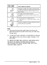 Предварительный просмотр 41 страницы Epson 2070 - LQ B/W Dot-matrix Printer User Manual