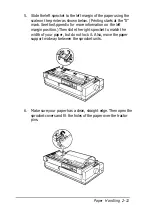 Предварительный просмотр 49 страницы Epson 2070 - LQ B/W Dot-matrix Printer User Manual