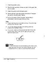 Предварительный просмотр 50 страницы Epson 2070 - LQ B/W Dot-matrix Printer User Manual