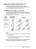 Предварительный просмотр 51 страницы Epson 2070 - LQ B/W Dot-matrix Printer User Manual