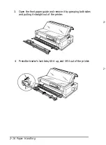 Предварительный просмотр 54 страницы Epson 2070 - LQ B/W Dot-matrix Printer User Manual