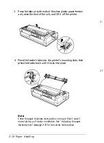 Предварительный просмотр 56 страницы Epson 2070 - LQ B/W Dot-matrix Printer User Manual