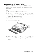 Предварительный просмотр 59 страницы Epson 2070 - LQ B/W Dot-matrix Printer User Manual