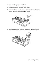 Предварительный просмотр 63 страницы Epson 2070 - LQ B/W Dot-matrix Printer User Manual