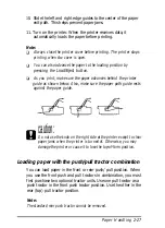 Предварительный просмотр 65 страницы Epson 2070 - LQ B/W Dot-matrix Printer User Manual