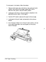 Предварительный просмотр 66 страницы Epson 2070 - LQ B/W Dot-matrix Printer User Manual