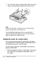 Предварительный просмотр 98 страницы Epson 2070 - LQ B/W Dot-matrix Printer User Manual