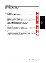 Предварительный просмотр 111 страницы Epson 2070 - LQ B/W Dot-matrix Printer User Manual