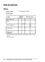 Предварительный просмотр 123 страницы Epson 2070 - LQ B/W Dot-matrix Printer User Manual