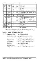 Предварительный просмотр 135 страницы Epson 2070 - LQ B/W Dot-matrix Printer User Manual