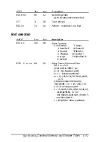 Предварительный просмотр 142 страницы Epson 2070 - LQ B/W Dot-matrix Printer User Manual