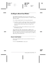 Preview for 13 page of Epson 2080 - LQ B/W Dot-matrix Printer User Manual