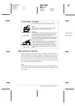 Preview for 17 page of Epson 2080 - LQ B/W Dot-matrix Printer User Manual