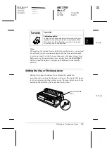 Preview for 47 page of Epson 2080 - LQ B/W Dot-matrix Printer User Manual