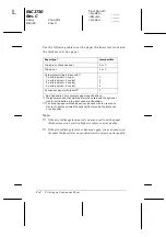 Preview for 48 page of Epson 2080 - LQ B/W Dot-matrix Printer User Manual