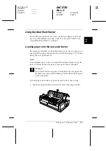 Preview for 49 page of Epson 2080 - LQ B/W Dot-matrix Printer User Manual