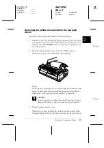 Preview for 53 page of Epson 2080 - LQ B/W Dot-matrix Printer User Manual