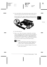 Preview for 69 page of Epson 2080 - LQ B/W Dot-matrix Printer User Manual